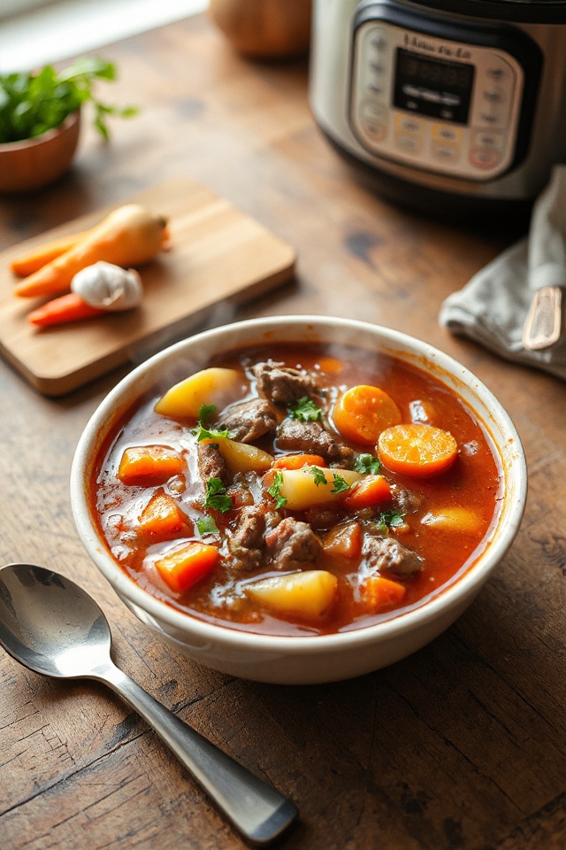 beef barley vegetable soup
