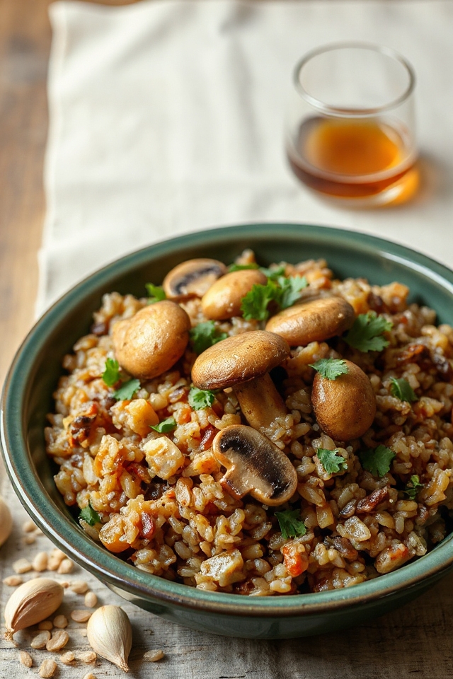 casserole with wild rice