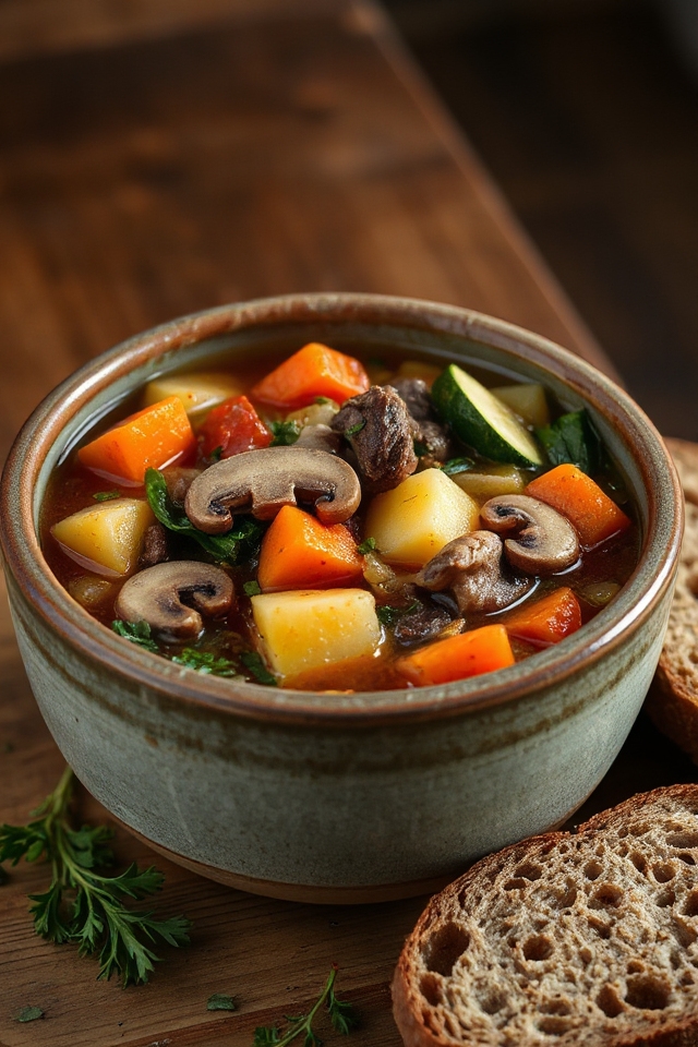 comforting beef neck soup