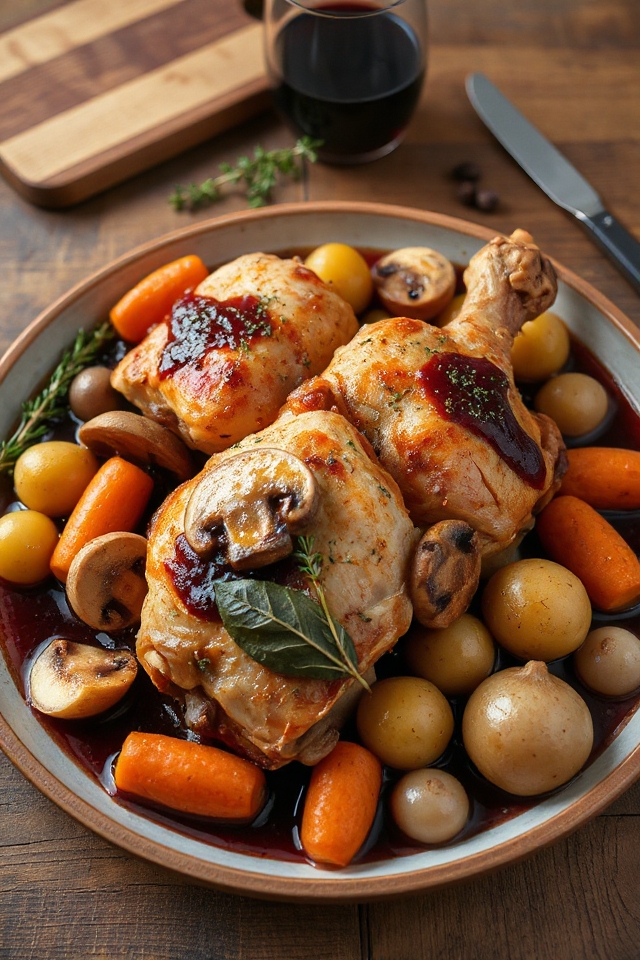 coq au vin recipe instructions