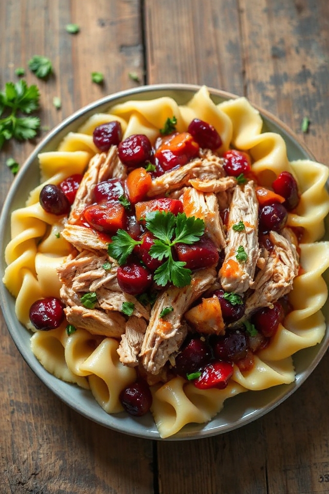cranberry chicken pressure cooker