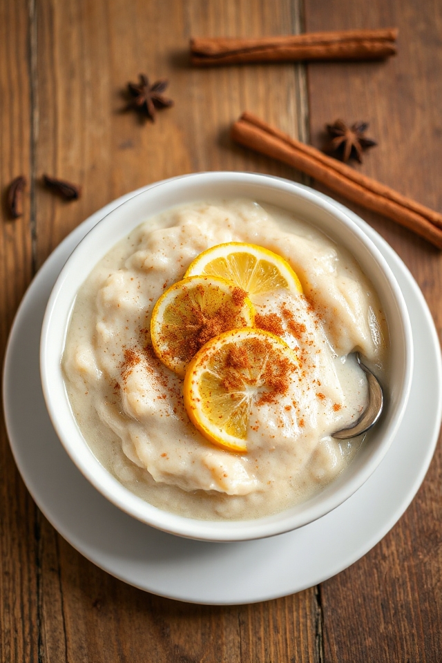 creamy rice pudding recipe