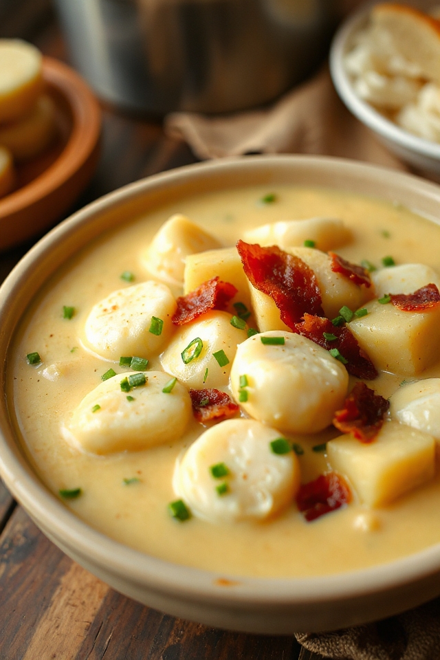 creamy scallop chowder delight