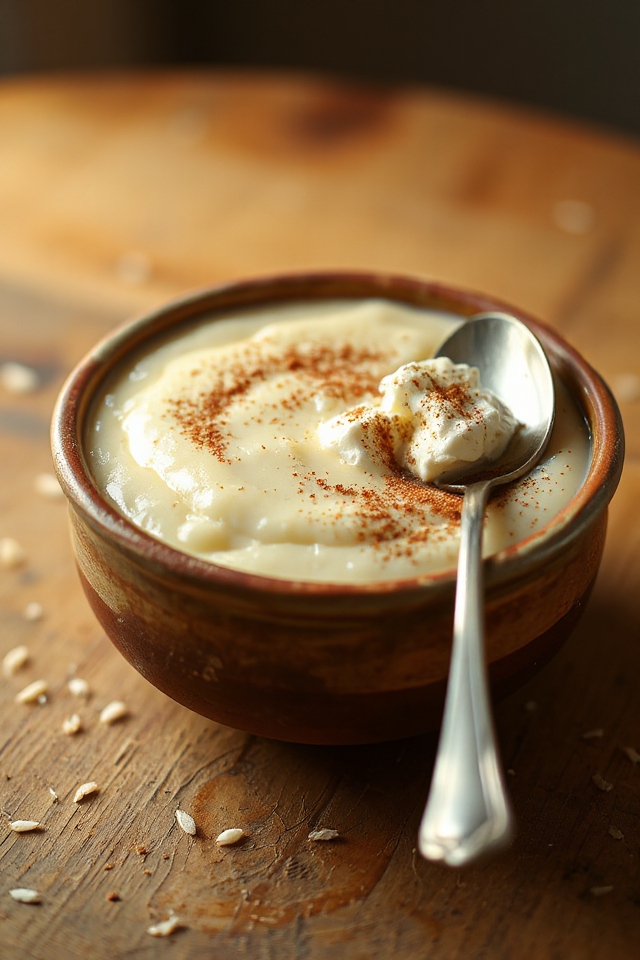 delicious creamy rice pudding