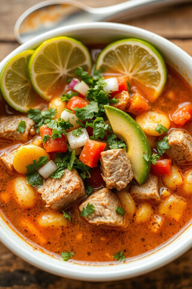 delicious pressure cooker pozole