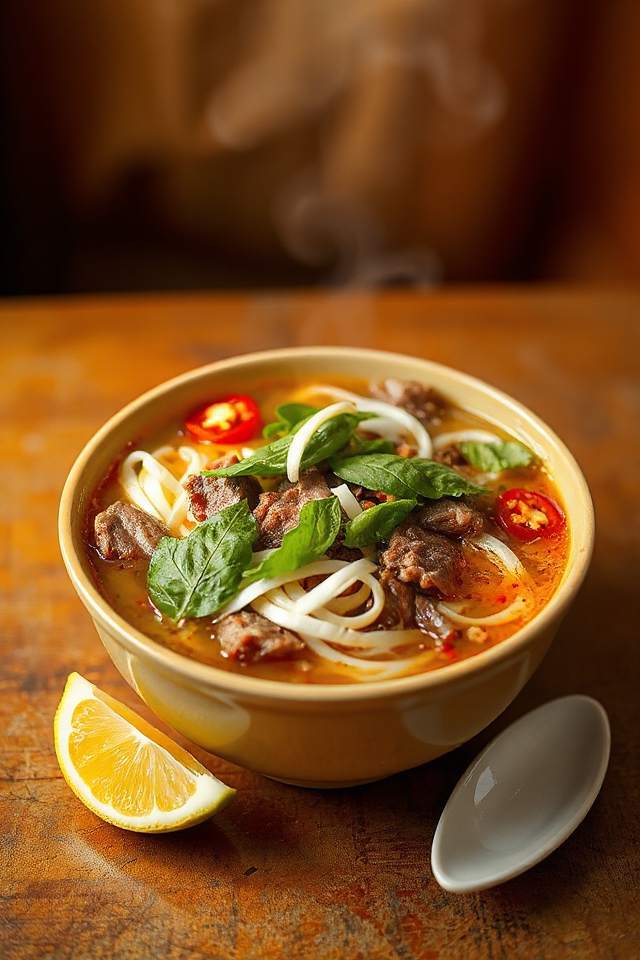 delicious vietnamese pho bo