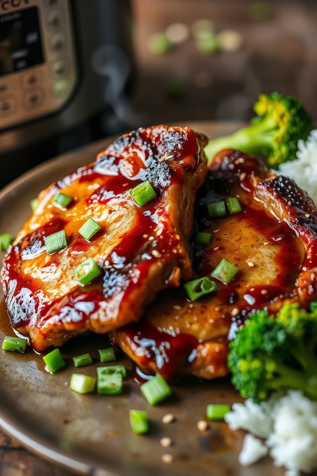 instant pot asian pork chops