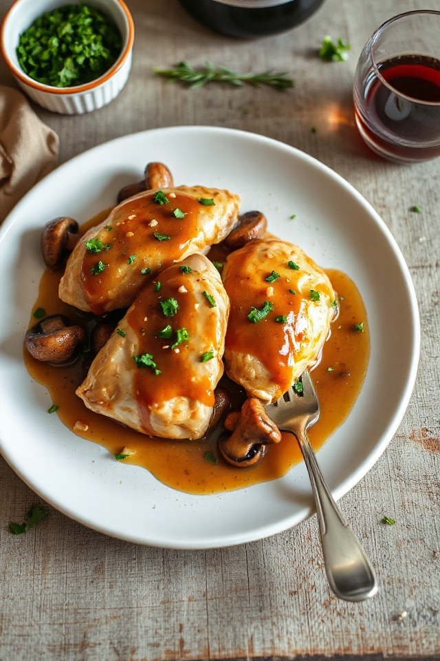 instant pot chicken marsala