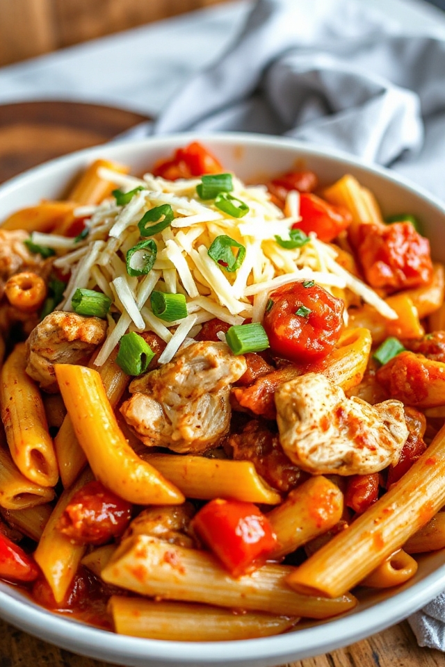 instant pot fajita pasta recipe