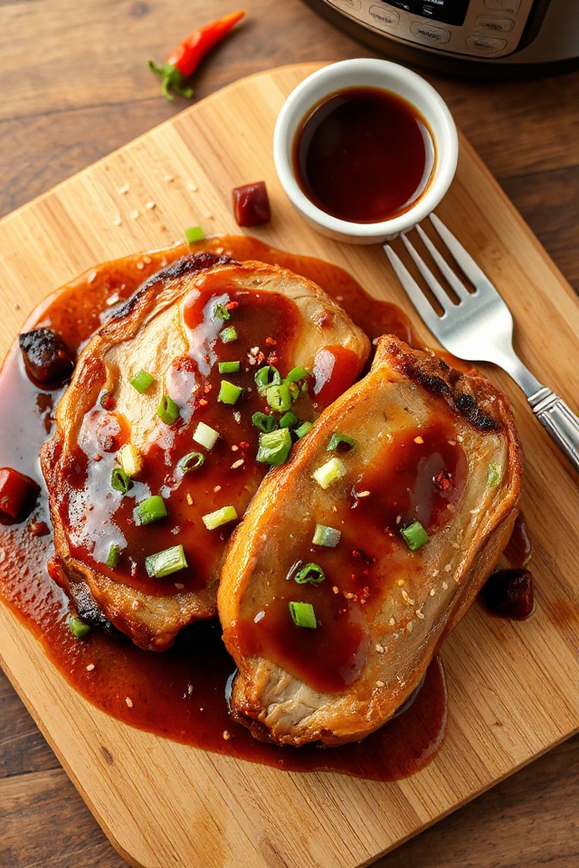 instant pot pork chops