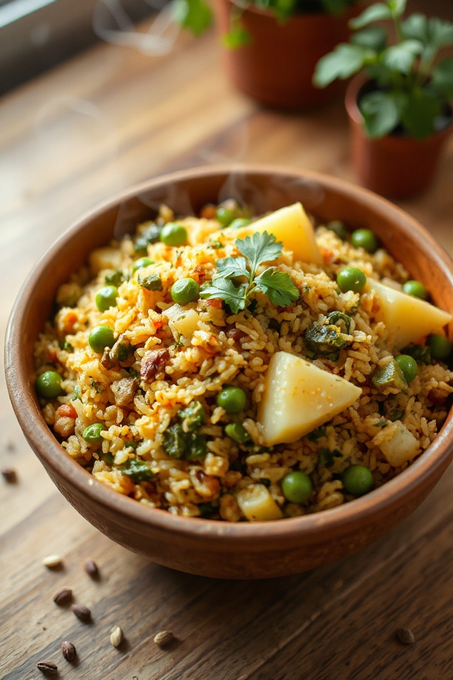 instant pot vegetable khichadi recipe