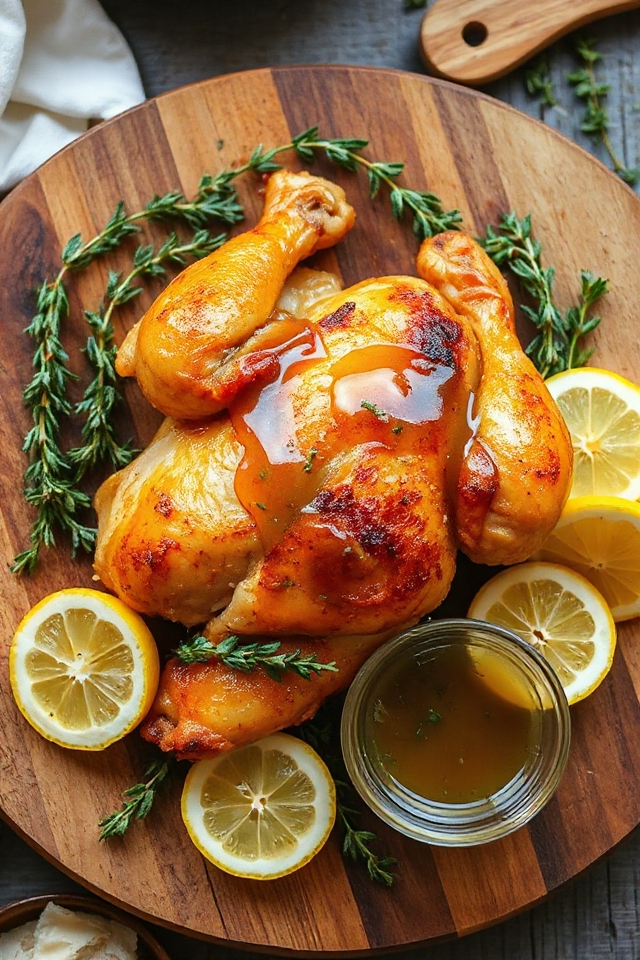 lemon thyme chicken pressure cooker