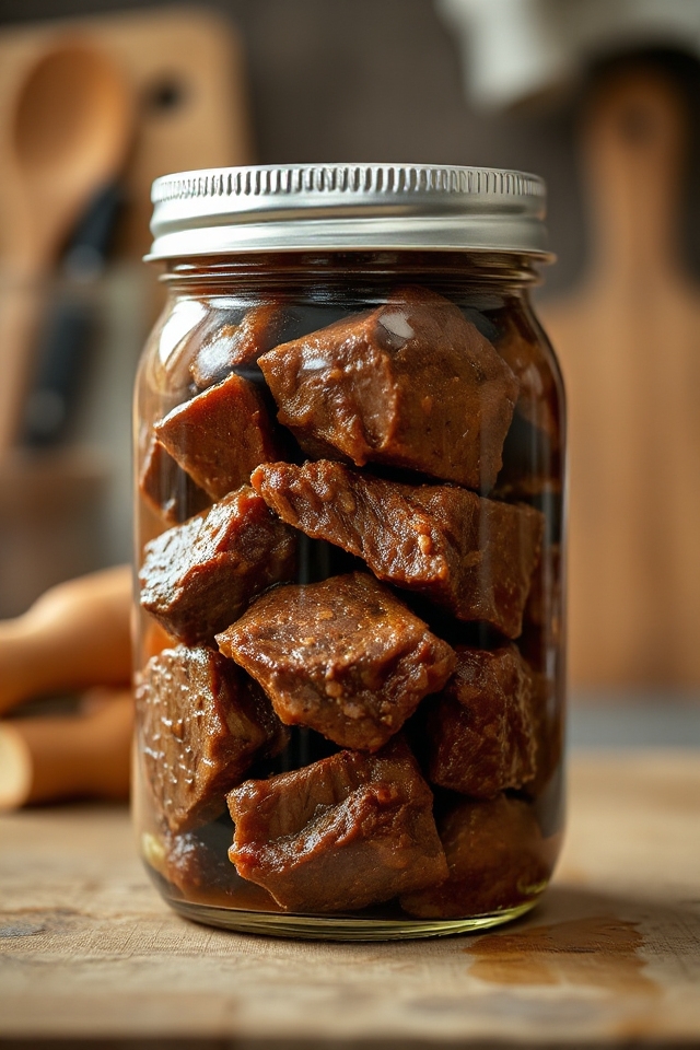 pressure canned stew meat