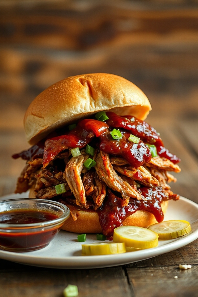 pressure cooker bbq pork sandwiches