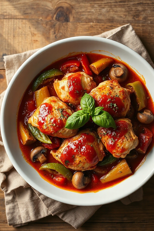 pressure cooker chicken dish