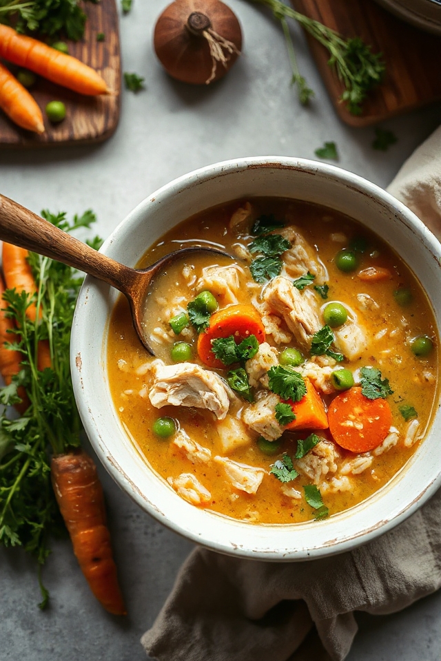 pressure cooker chicken soup