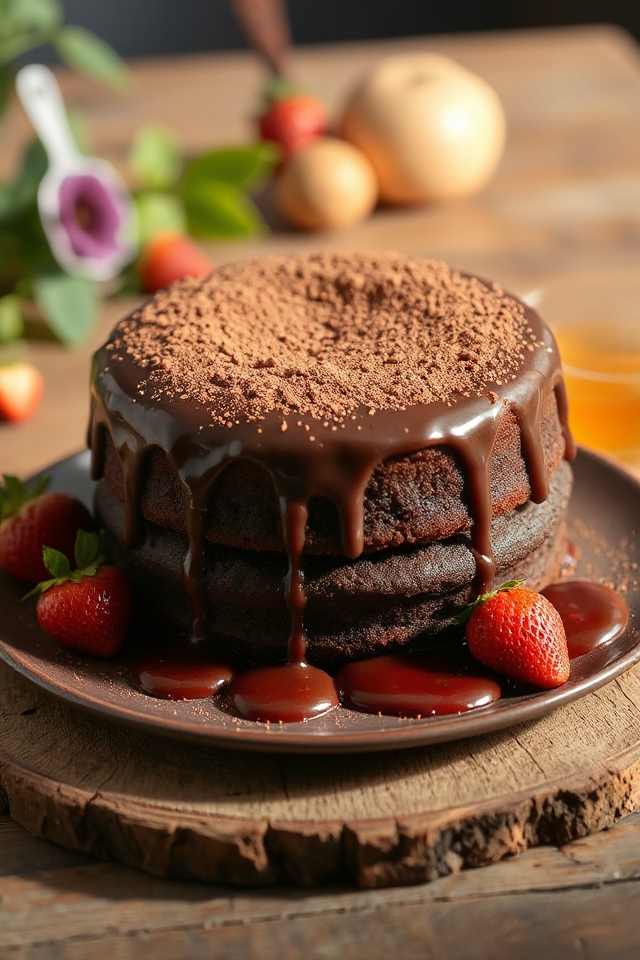 pressure cooker chocolate cake