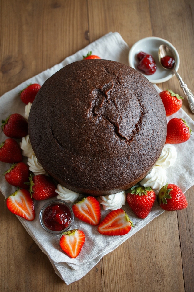 pressure cooker chocolate cake