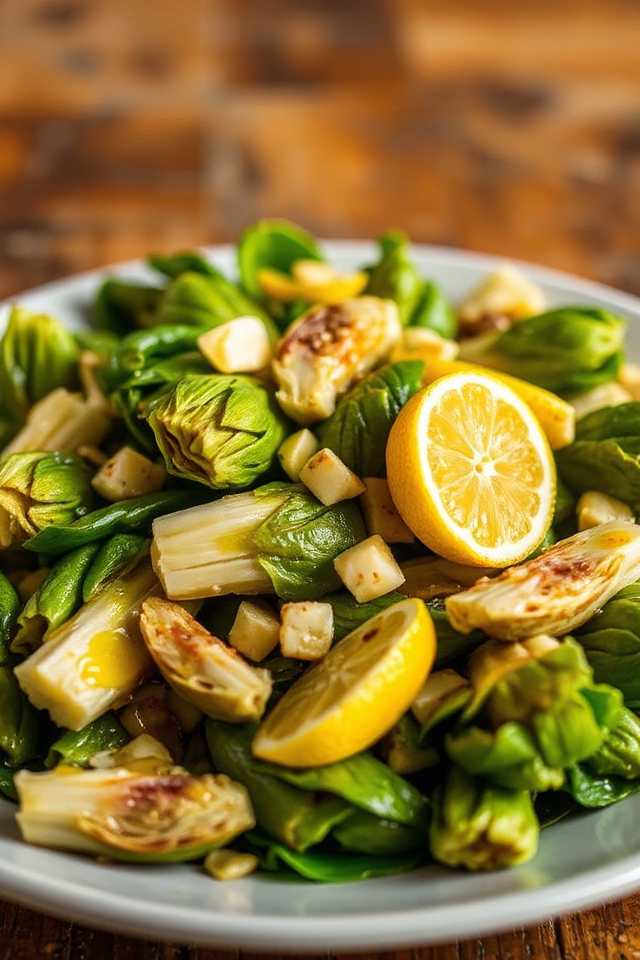 pressure cooker garlic artichokes