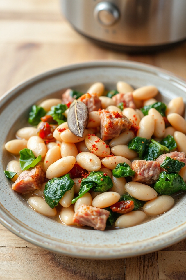 pressure cooker ham and beans