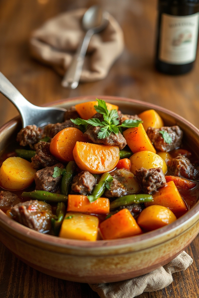 pressure cooker italian beef stew