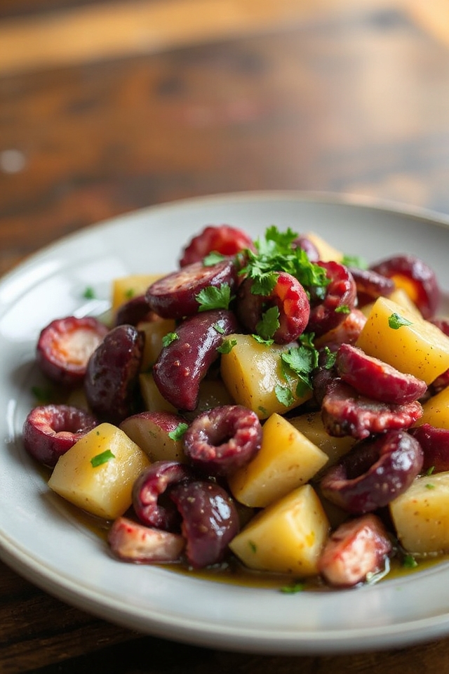 pressure cooker octopus salad