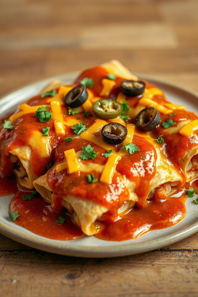 pressure cooker pork enchiladas recipe