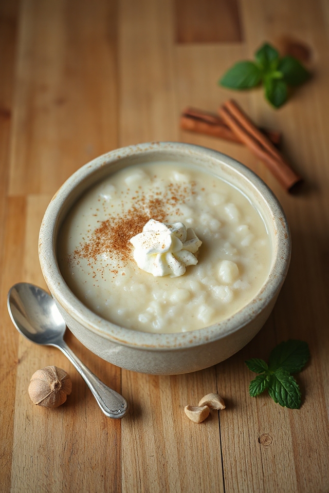 pressure cooker rice pudding