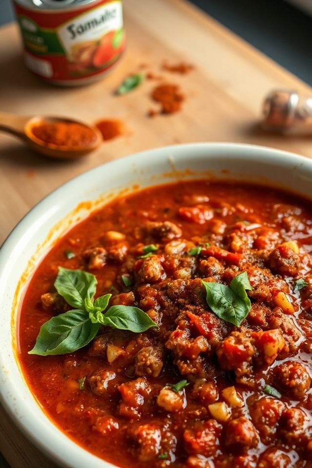 pressure cooker spaghetti sauce