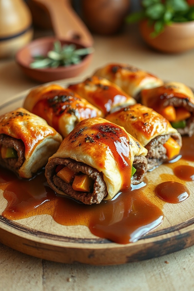 pressure cooker steak roll ups