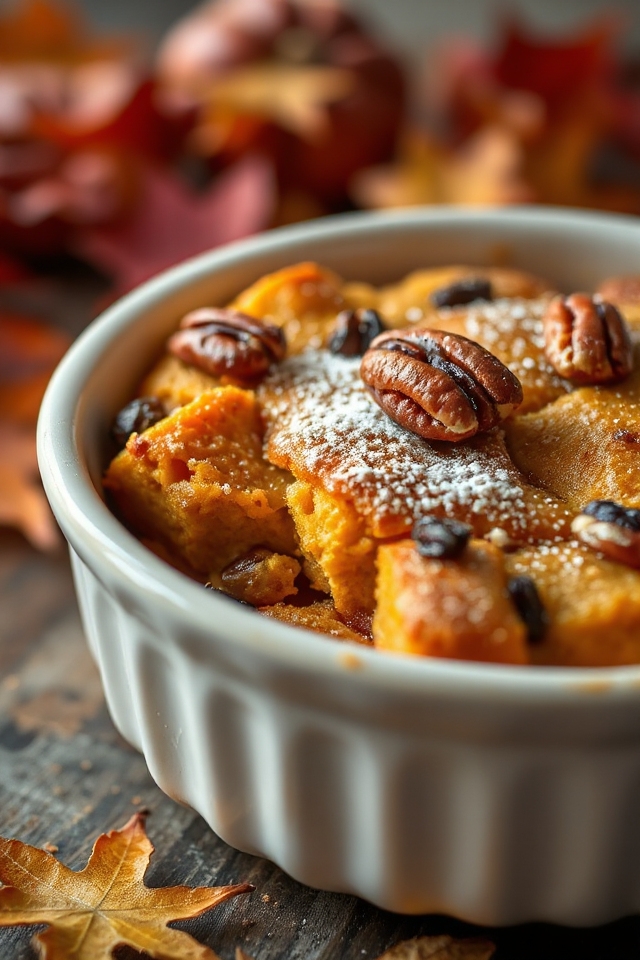 pumpkin bread pudding recipe