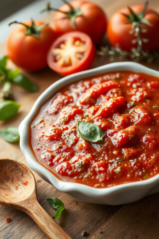 quick and easy marinara sauce
