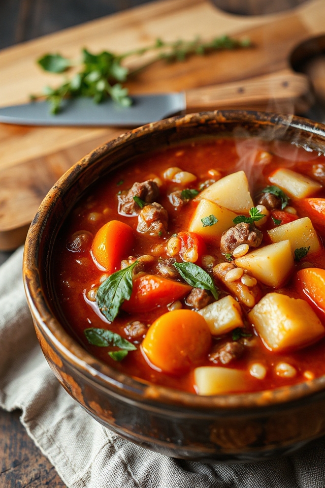 quick and hearty soup