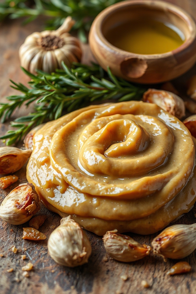 roasted garlic pressure paste