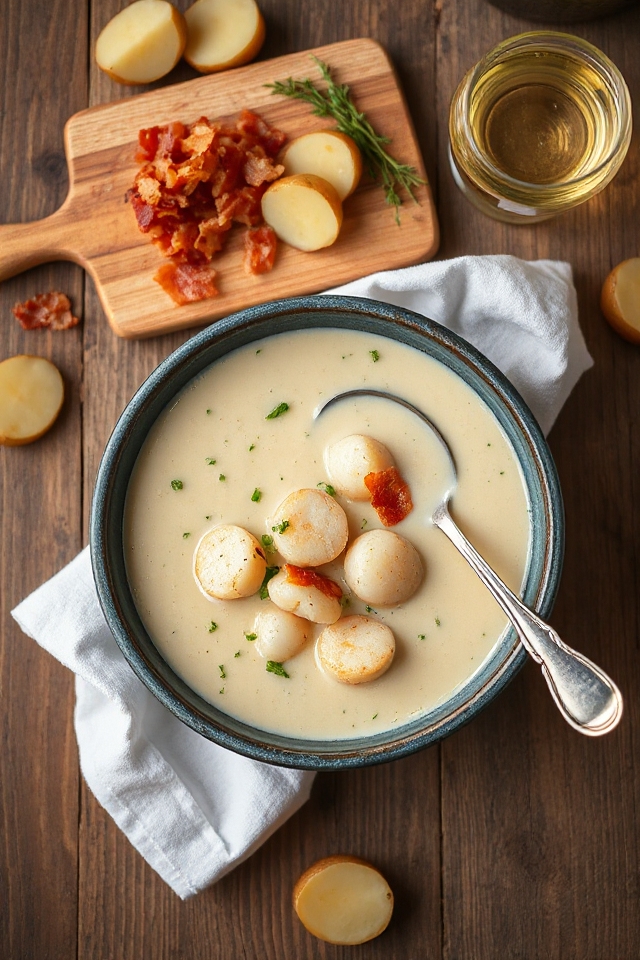 scallop chowder in instant pot